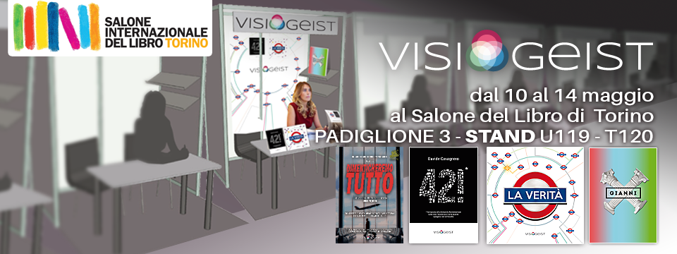 Visiogeist al Salone del Libro di Torino 2018