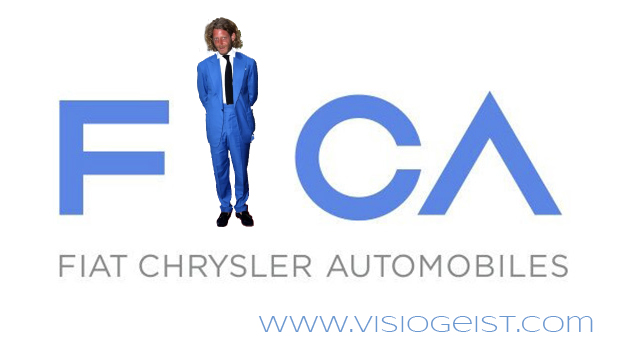 FCA, il nuovo logo Fiat visto da Lapo