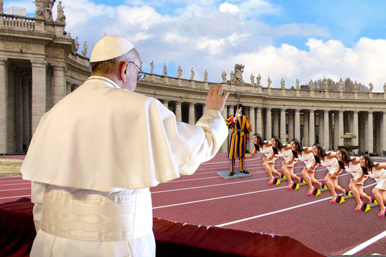 10 cose da non fare all'udienza generale di Sua Santità Francesco