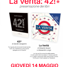 Visiogeist presenta 42!* e La Verità al Salone del Libro